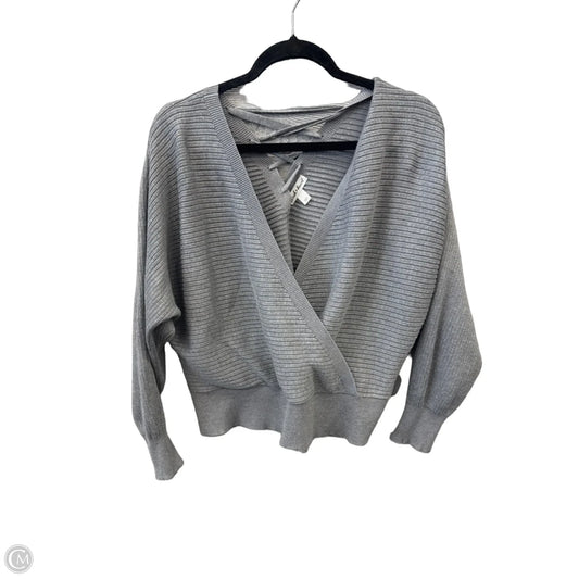 Top Long Sleeve By Derek Heart In Grey, Size: L