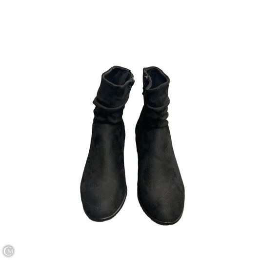 Boots Ankle Flats By Lane Bryant In Black, Size: 9