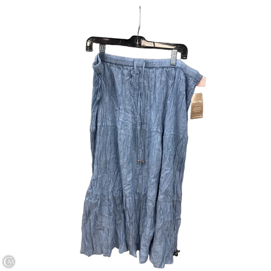 Skirt Maxi By White Stag In Blue, Size: 18