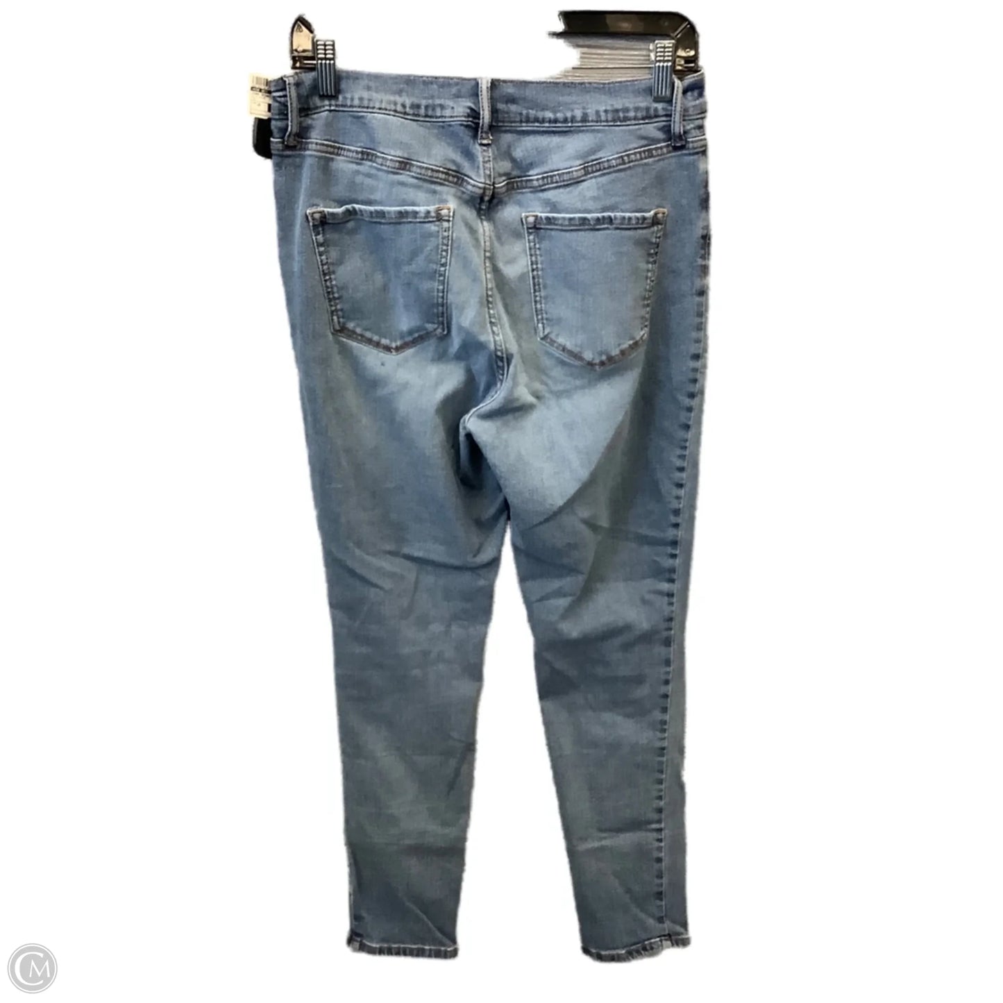 Jeans Skinny By Nine West In Blue Denim, Size: 10