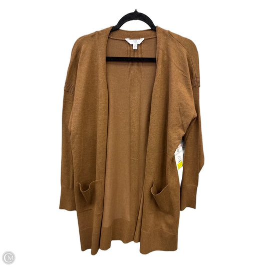 Cardigan By Time And Tru In Brown, Size: Xl