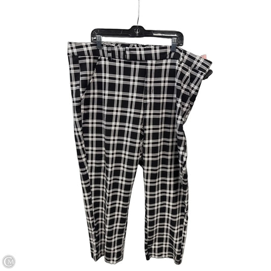 Pants Dress By Torrid In Plaid Pattern, Size: 22