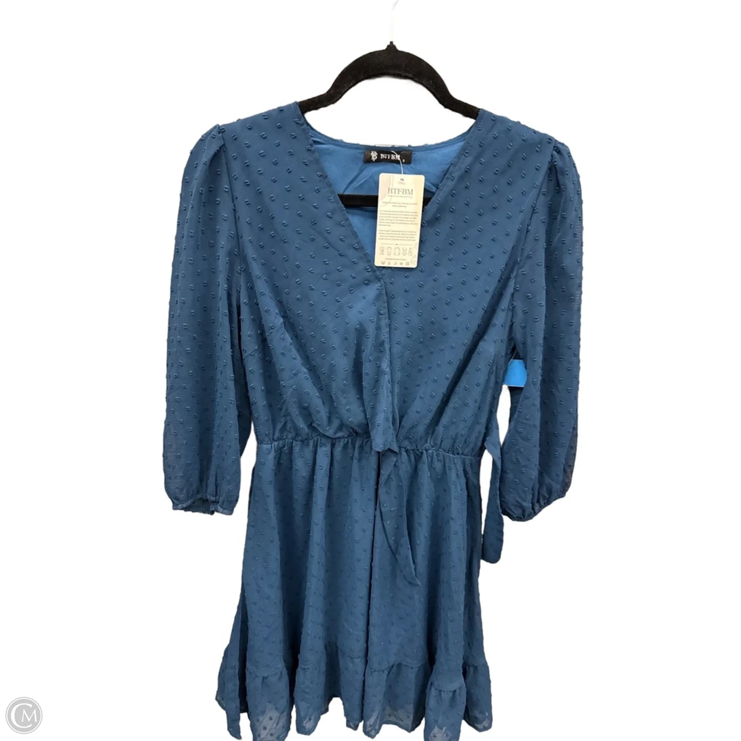 Dress Casual Short By Btfbm In Blue, Size: S