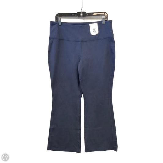 Athletic Leggings By Xersion In Navy, Size: Xl