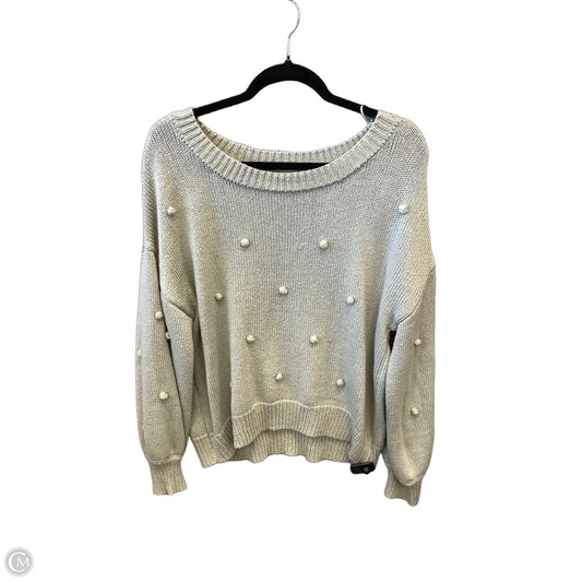 Sweater By Blu Pepper In Green, Size: L