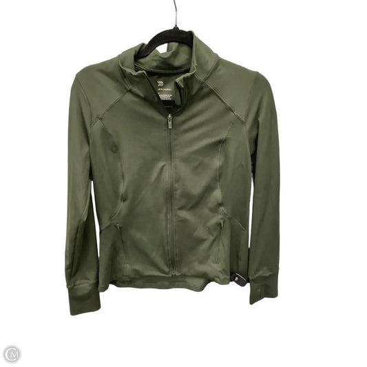 Athletic Jacket By All In Motion In Green, Size: M