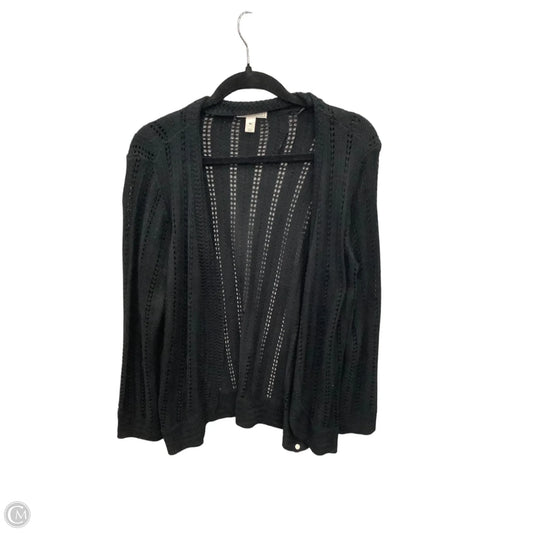 Cardigan By Dana Buchman In Black, Size: M