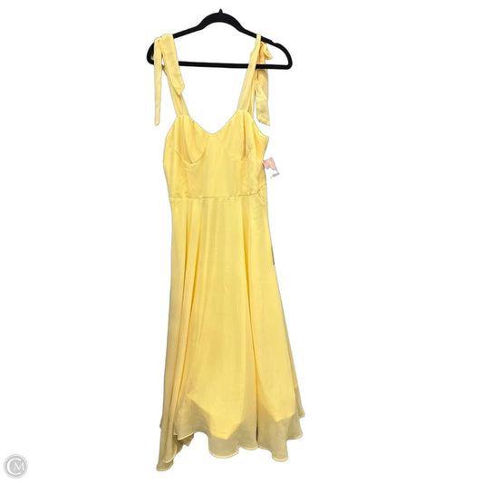 Dress Casual Maxi By Lulus In Yellow, Size: Xl