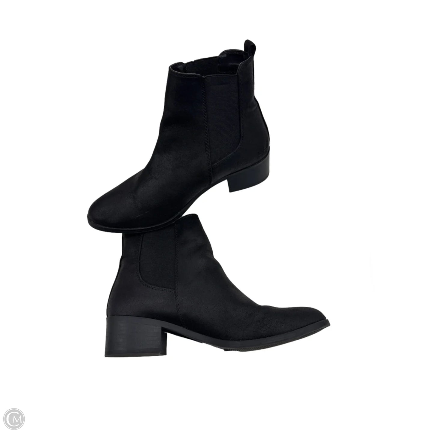 Boots Ankle Flats By Qupid In Black, Size: 7.5