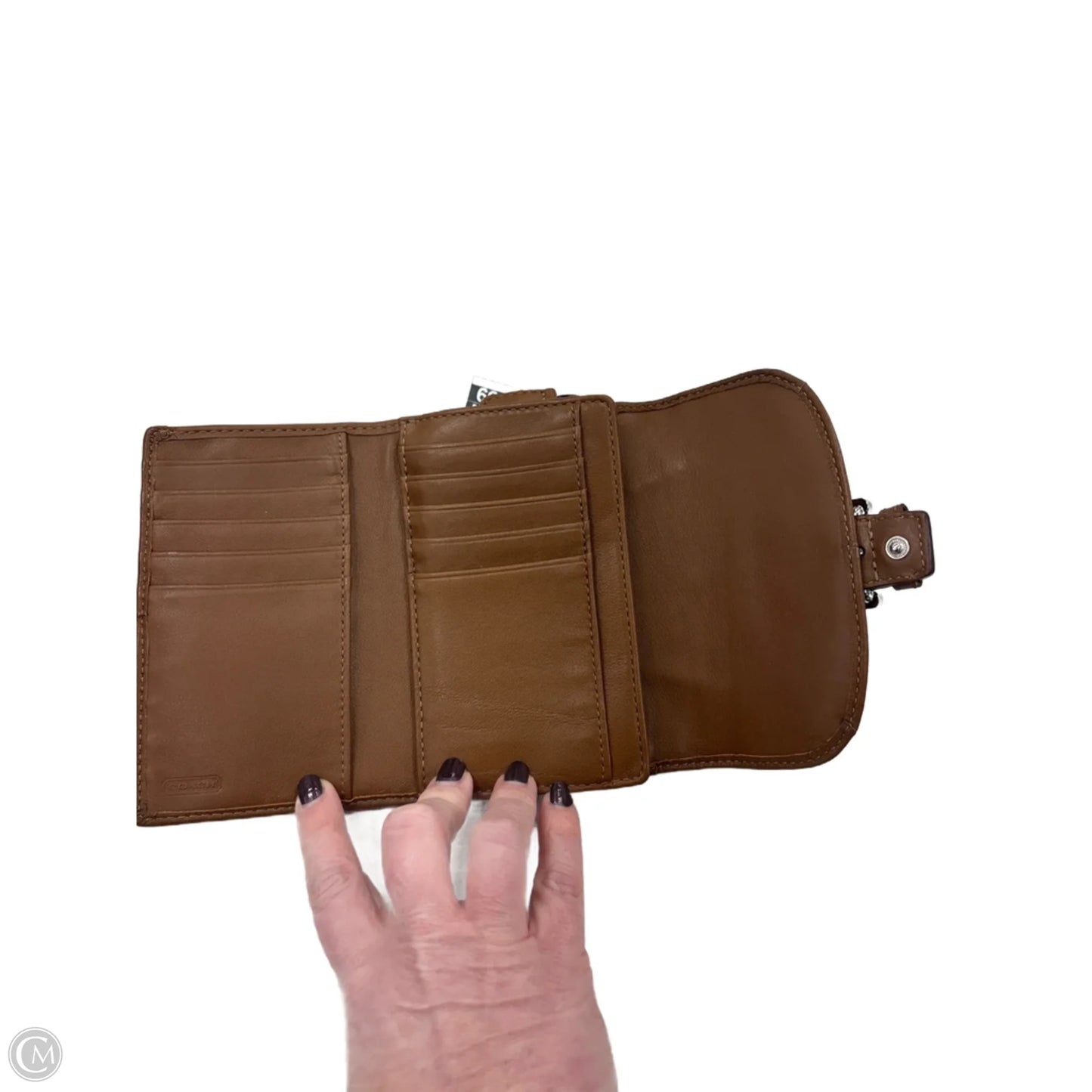 Wallet Designer By Coach, Size: Small