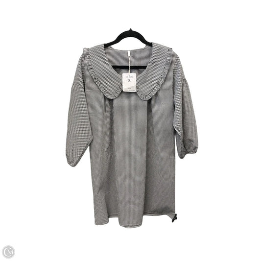 Dress Casual Short By Clothes Mentor In Black & White, Size: S