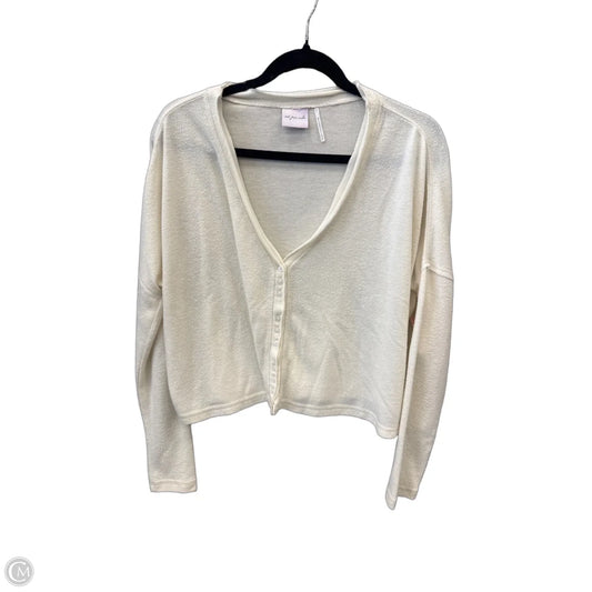 Top Long Sleeve By Out From Under In Cream, Size: Sp
