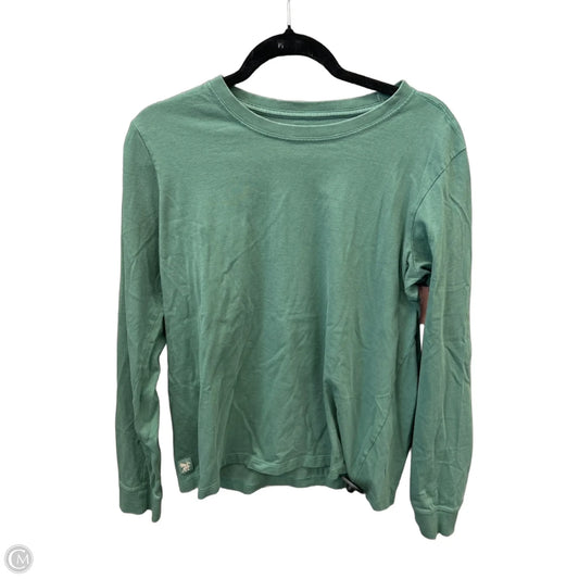 Top Long Sleeve Basic By Life Is Good In Green, Size: L