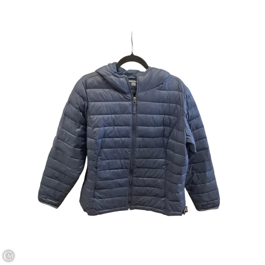 Coat Puffer & Quilted By Amazon Essentials In Navy, Size: Xl
