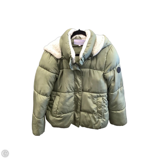 Coat Puffer & Quilted By Madden Girl In Green, Size: M
