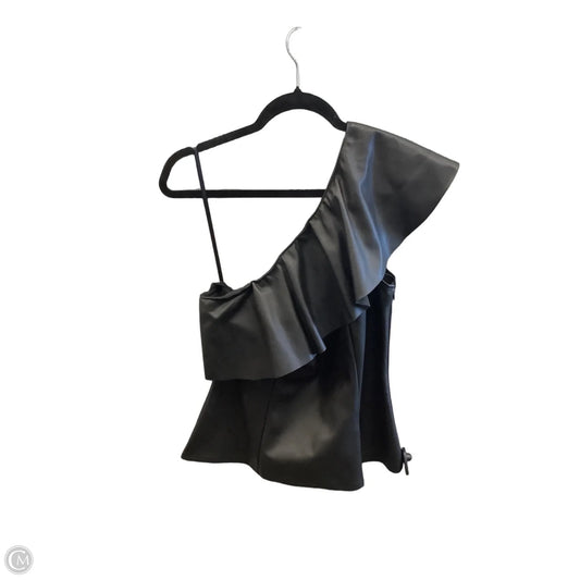 Top Sleeveless By International Concepts In Black, Size: M