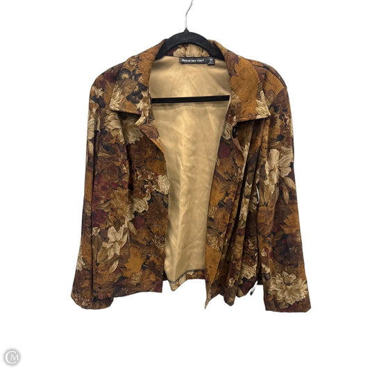 Blazer By Briggs In Brown, Size: 2x