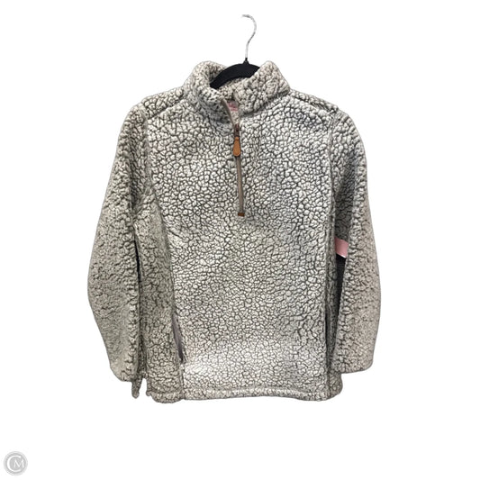 Jacket Faux Fur & Sherpa By Pink Lily In Grey, Size: S