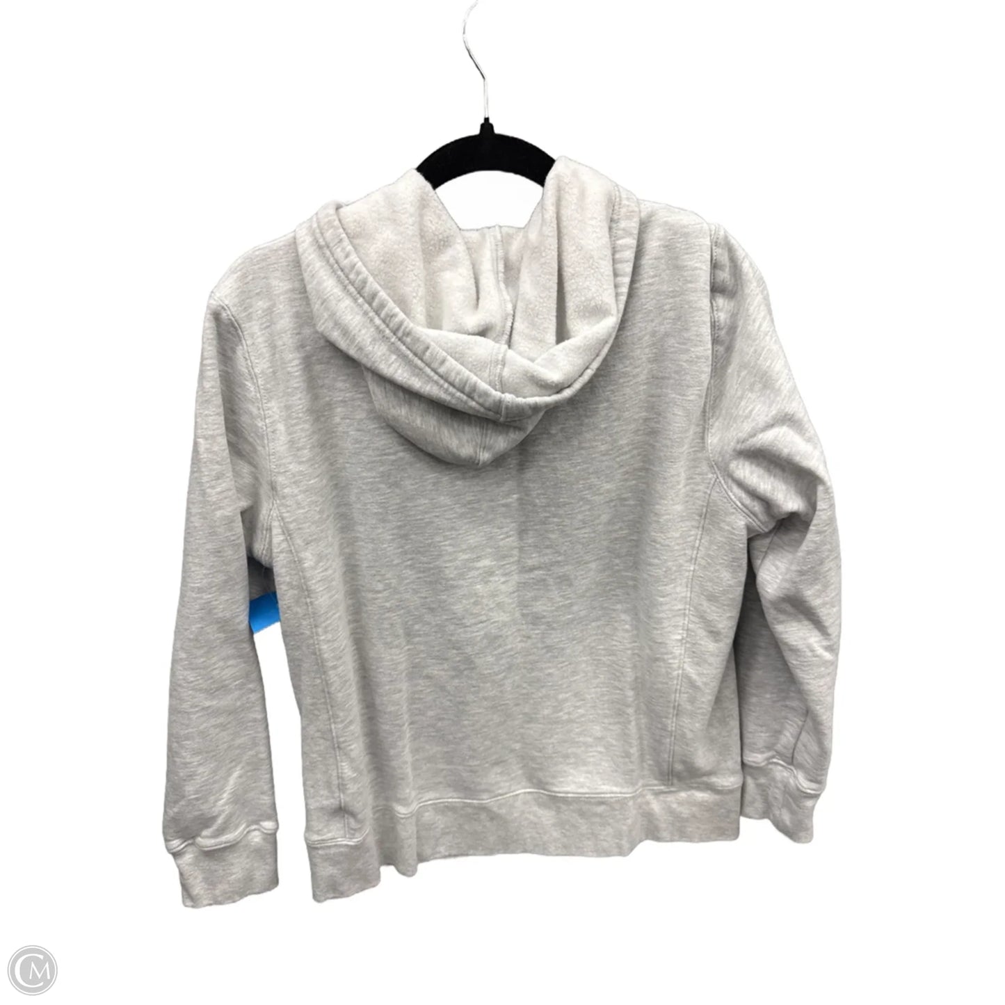 Sweatshirt Hoodie By Life Is Good In Grey, Size: M