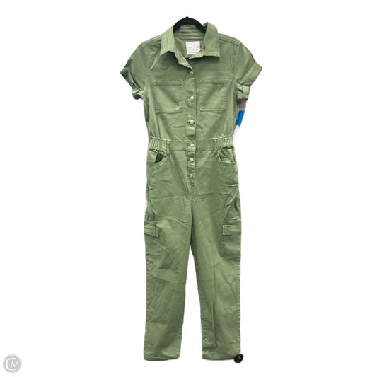 Jumpsuit By Celebrity Pink In Green Denim, Size: S