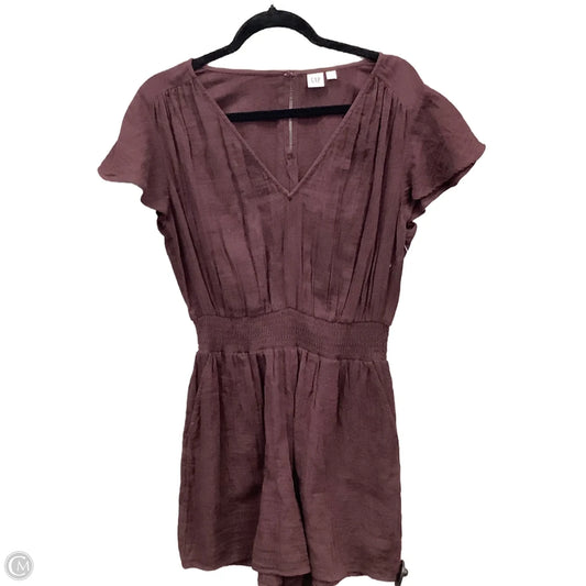 Romper By Gap In Brown, Size: M