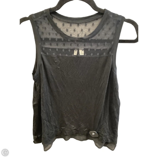Top Sleeveless By Cato In Black, Size: Xs