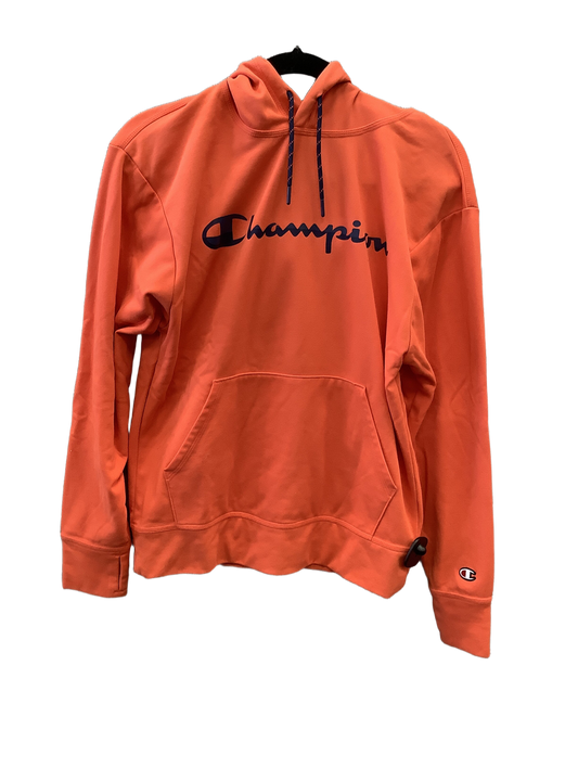 Athletic Sweatshirt Hoodie By Champion  Size: S