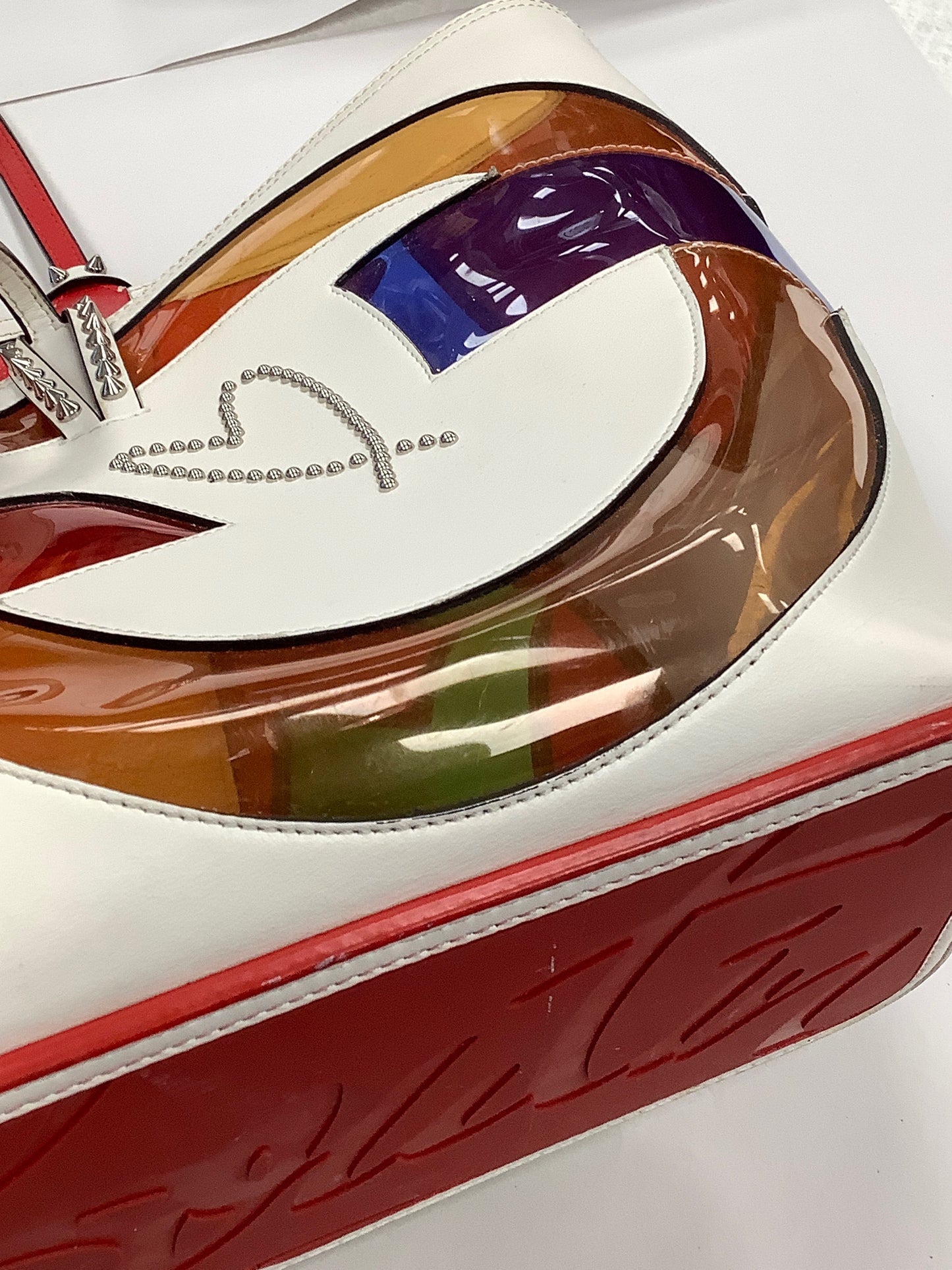 Tote Luxury Designer By Christian Louboutin, Size: Large