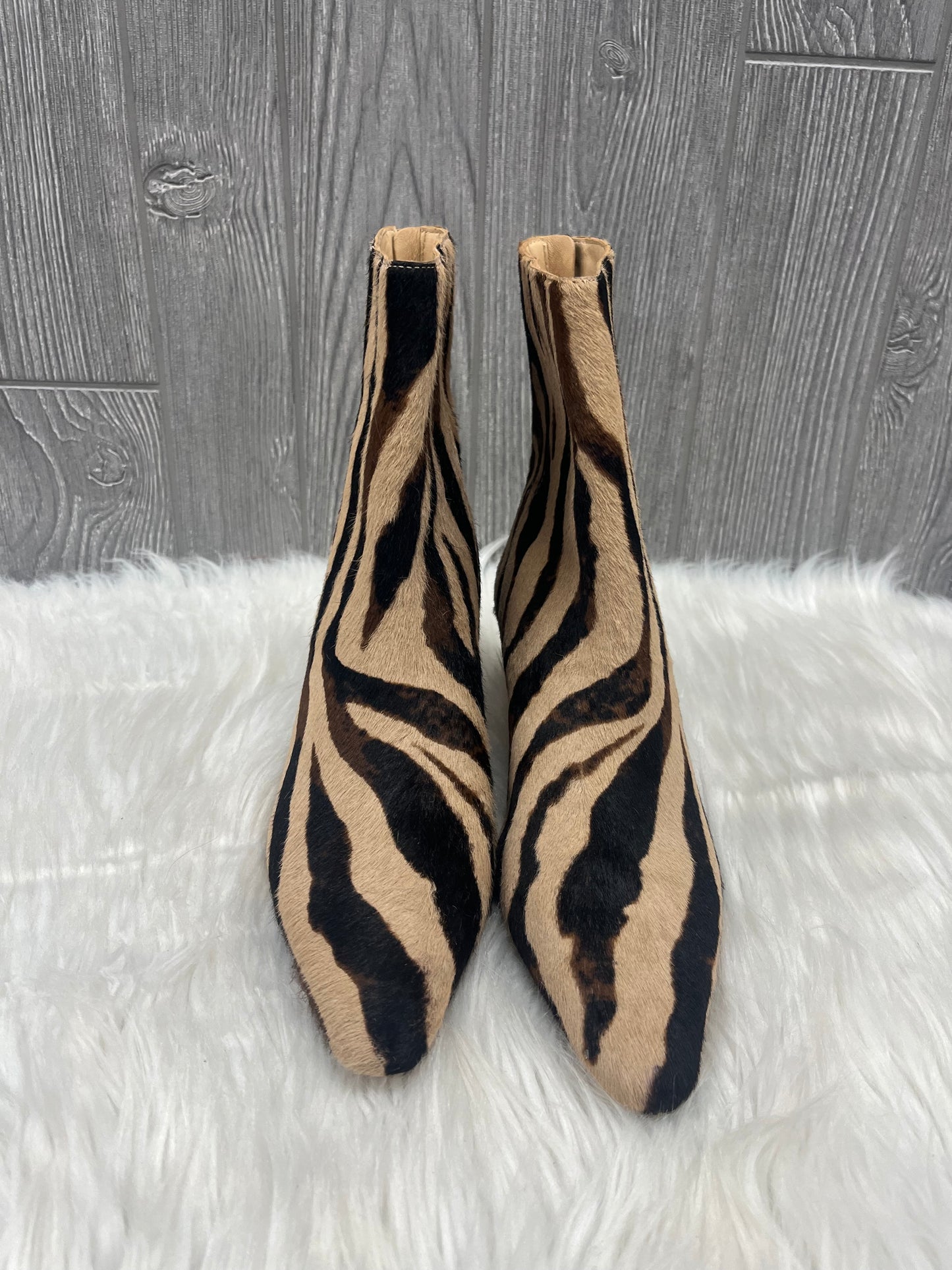 Boots Mid-calf Heels By J Crew  Size: 8