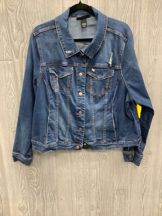Jacket Denim By Lane Bryant  Size: 3x