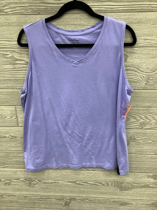 Top Sleeveless Basic By Coral Bay  Size: Xl