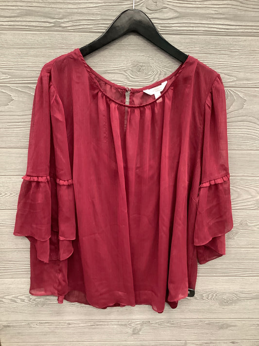Blouse Long Sleeve By Lc Lauren Conrad  Size: 3x