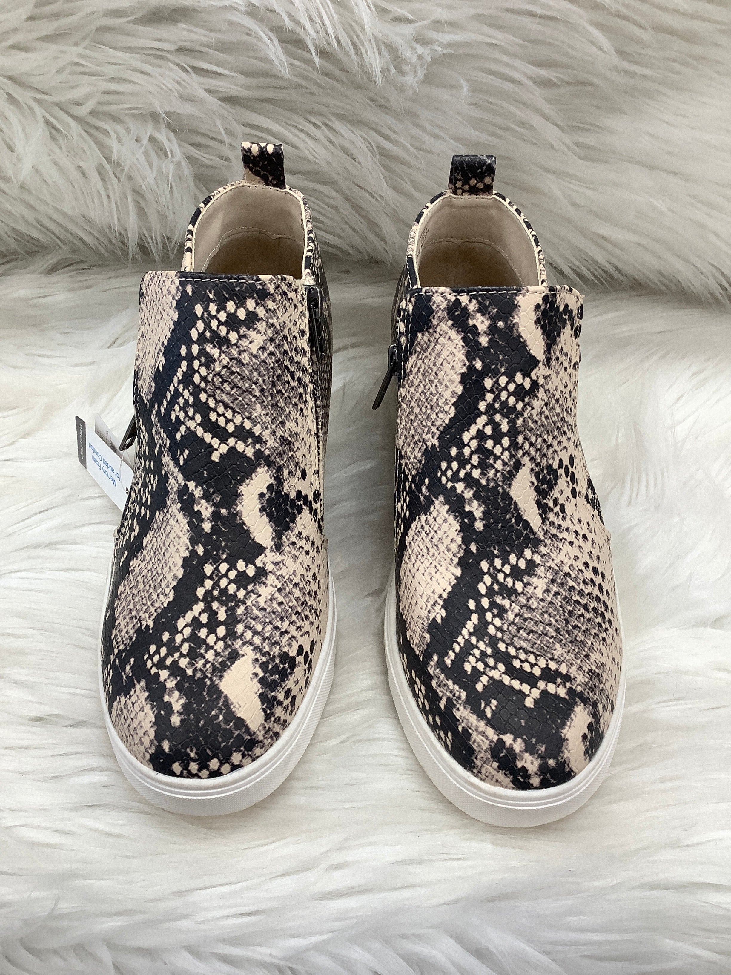 Time and store tru snakeskin shoes